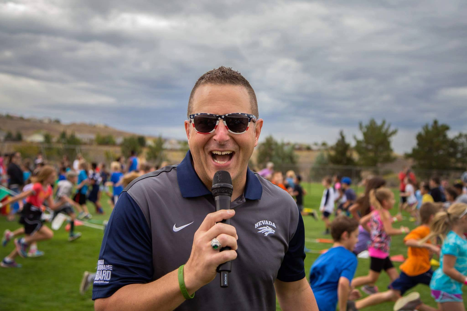 Rob Diehl hosting a live event